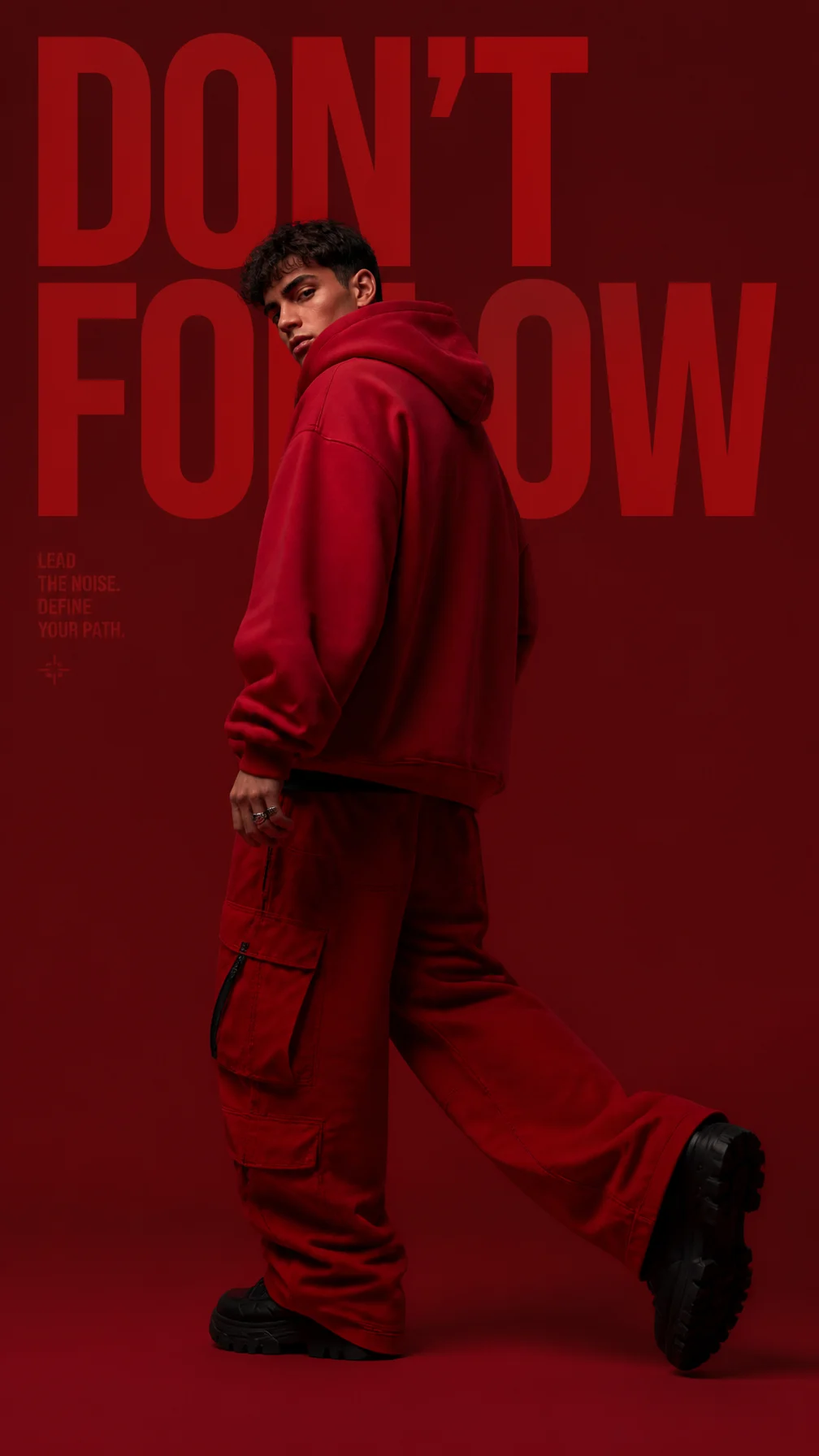 Crimson Luxury Fashion Editorial