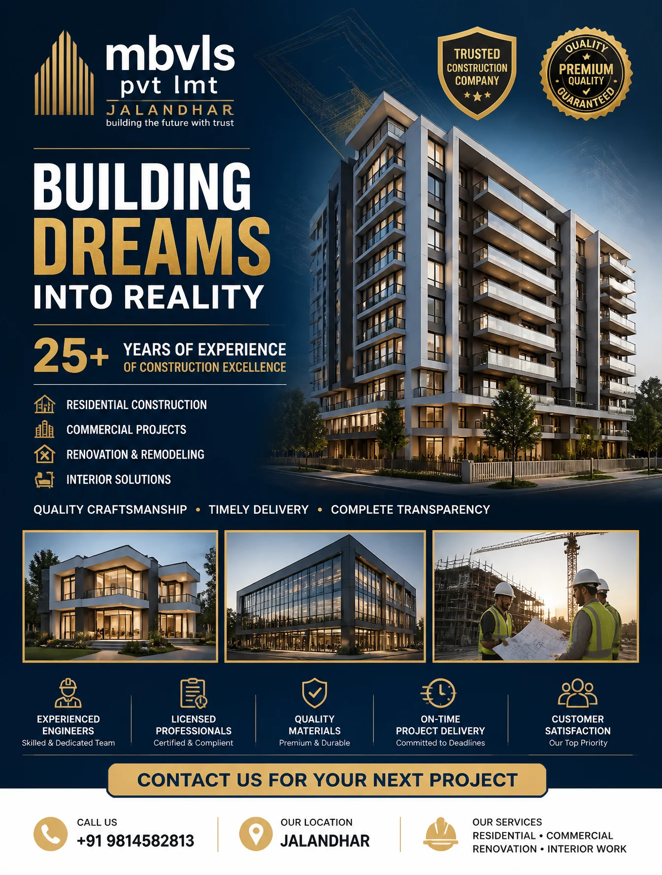 Building Dreams, Crafting Landmarks