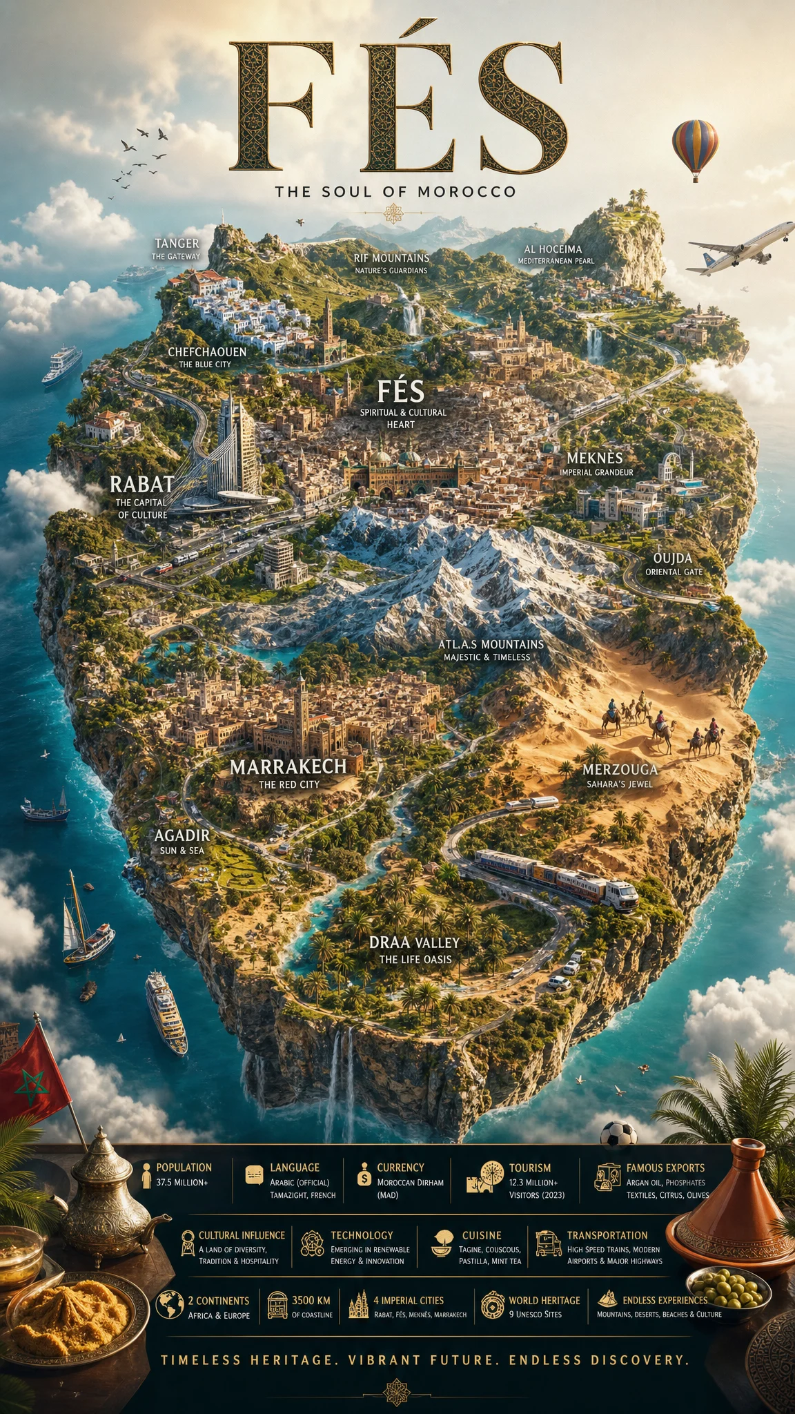 Fés Floating Island Wonderland