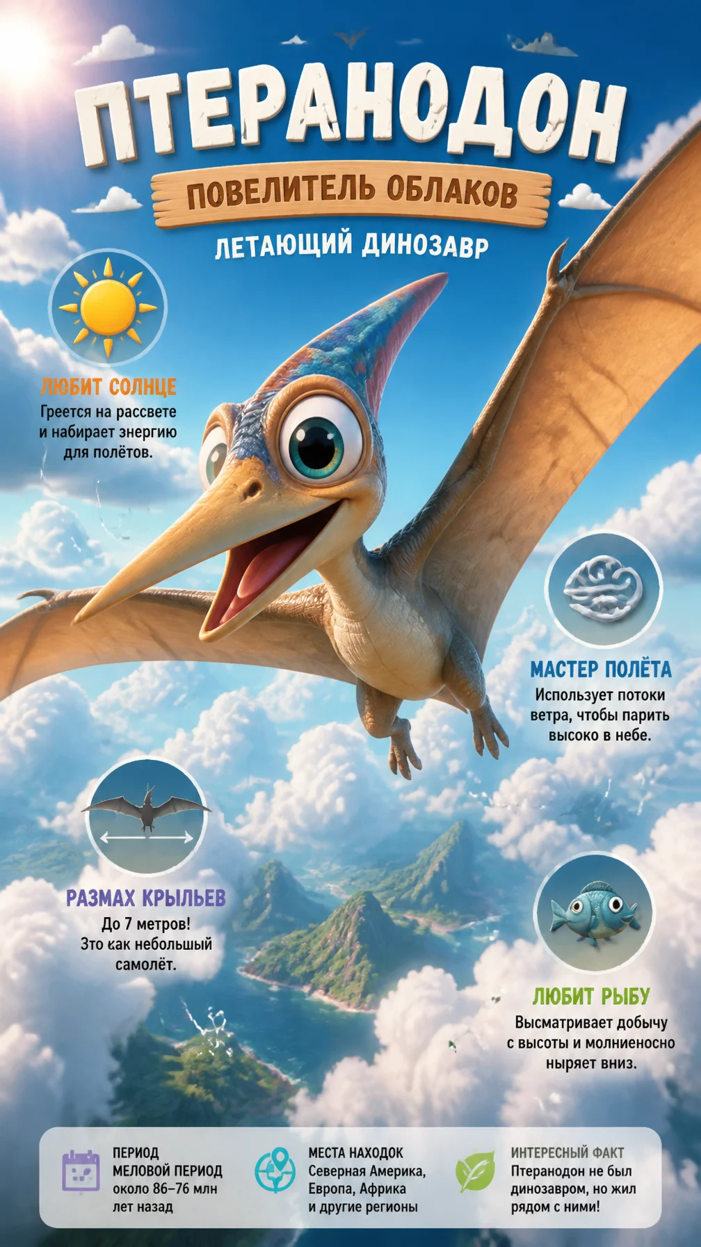 Pteranodon Sky Master Flight