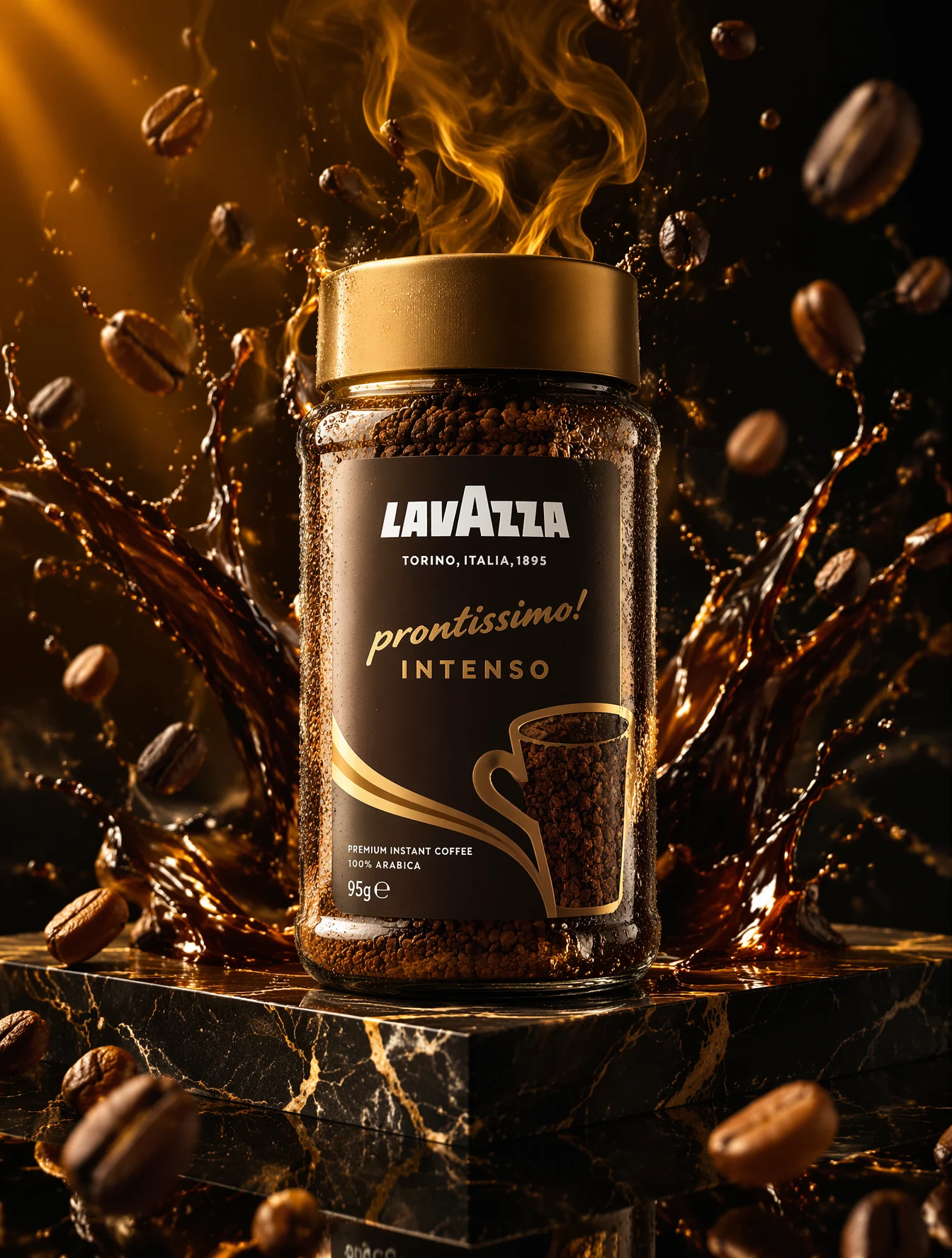 Premium Lavazza Coffee Ad