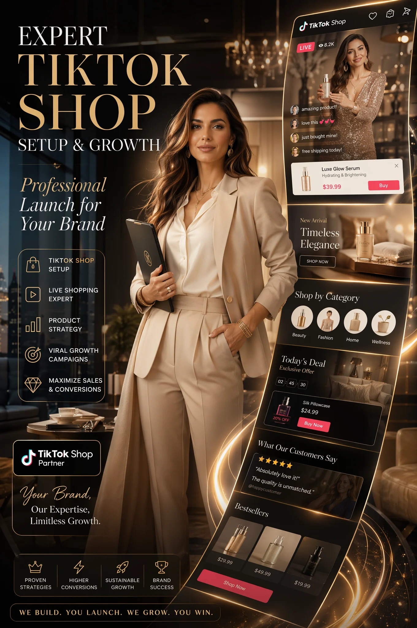Luxury TikTok Shop Launch