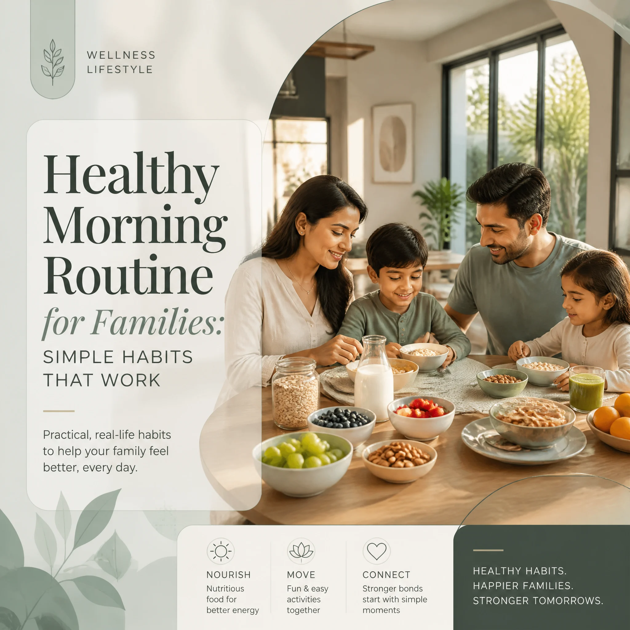 Luxury Family Morning Routine