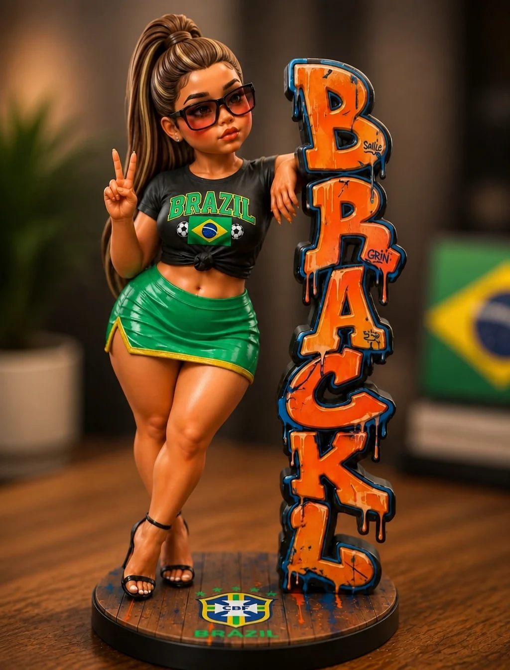 Brazil Vinyl Art Toy