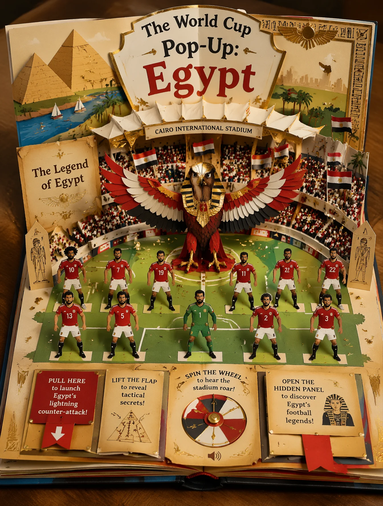 Egypt Pop-Up Football Legend