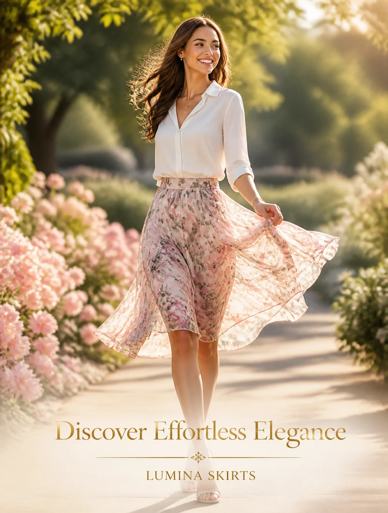 Effortless Elegance Skirt Ad
