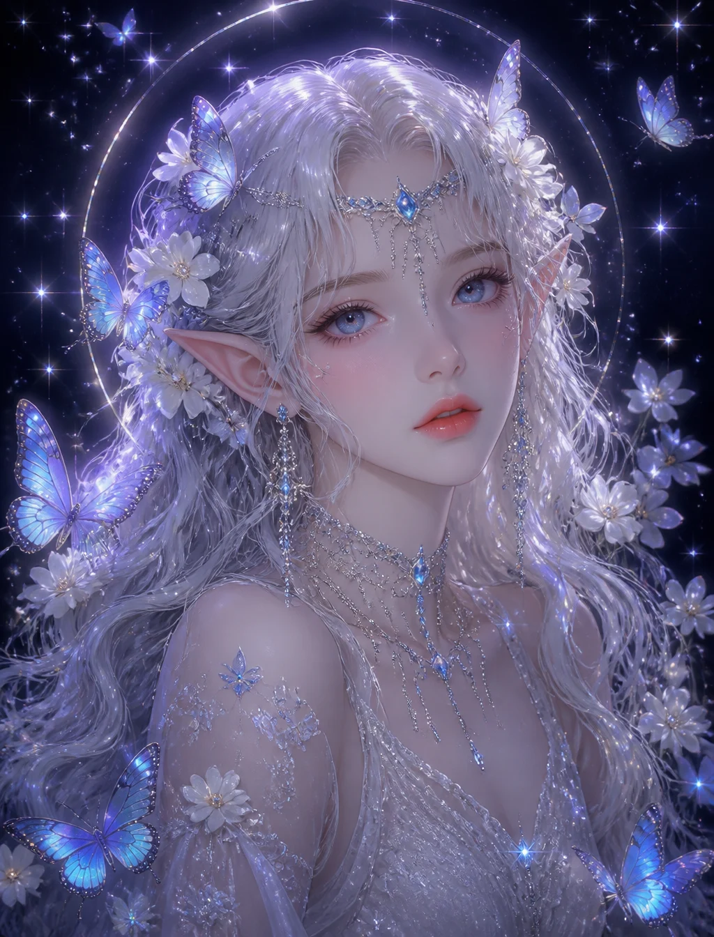 Ethereal Fairy Portrait Fantasy