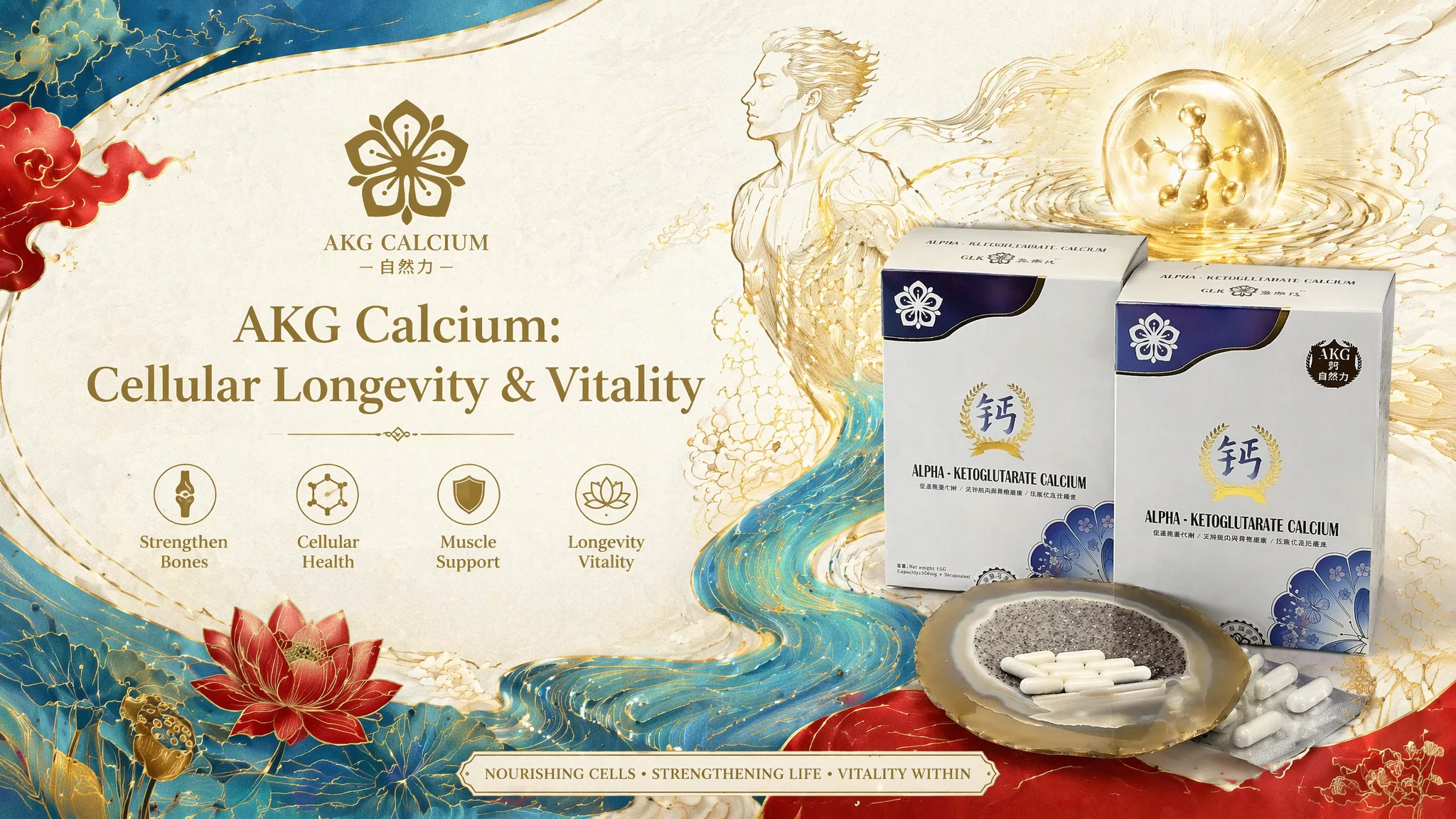 AKG Calcium Guochao Premium Poster