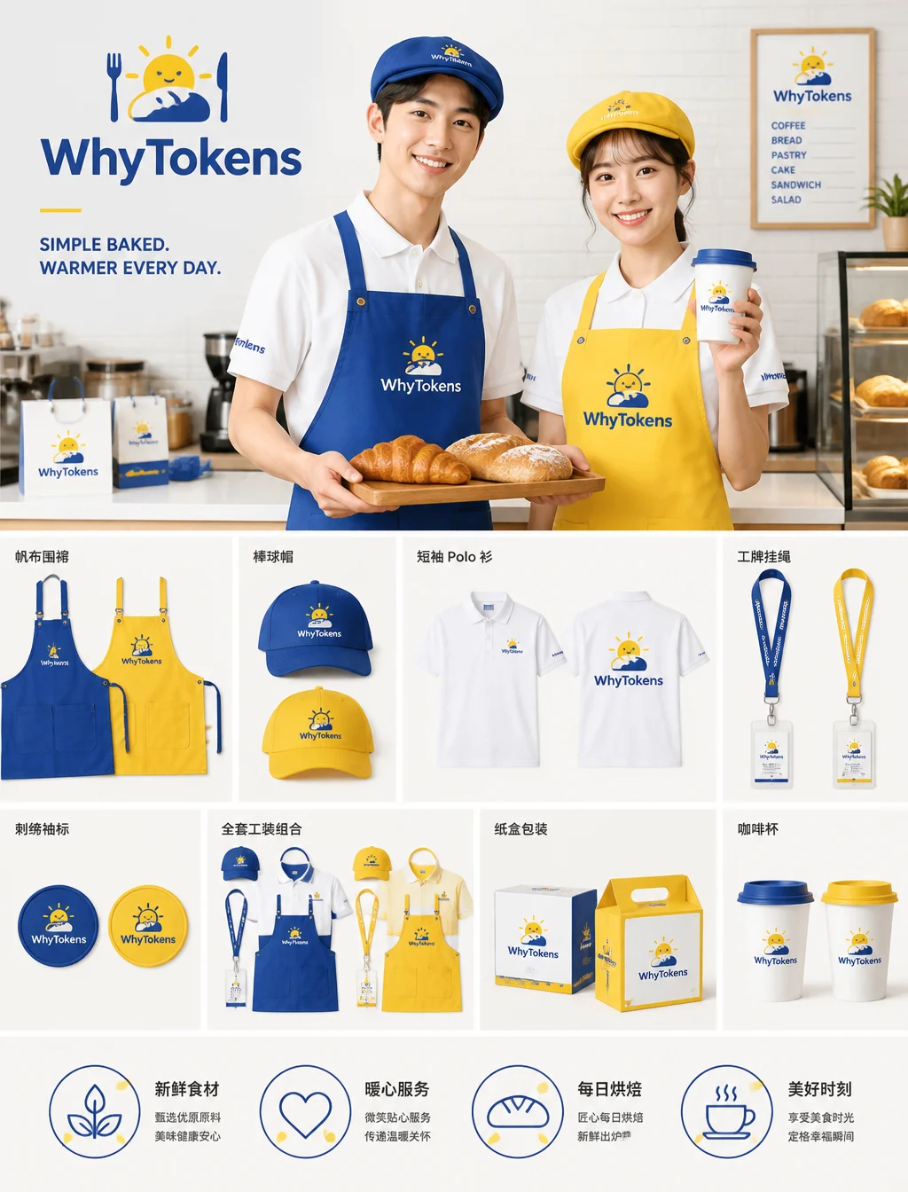 Bakery Brand Workwear Visual Identity
