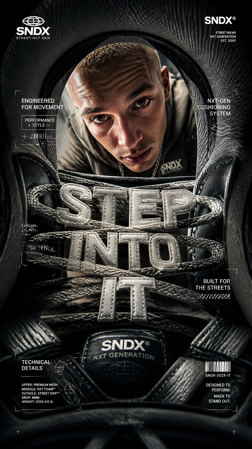 Giant Sneaker POV Ad