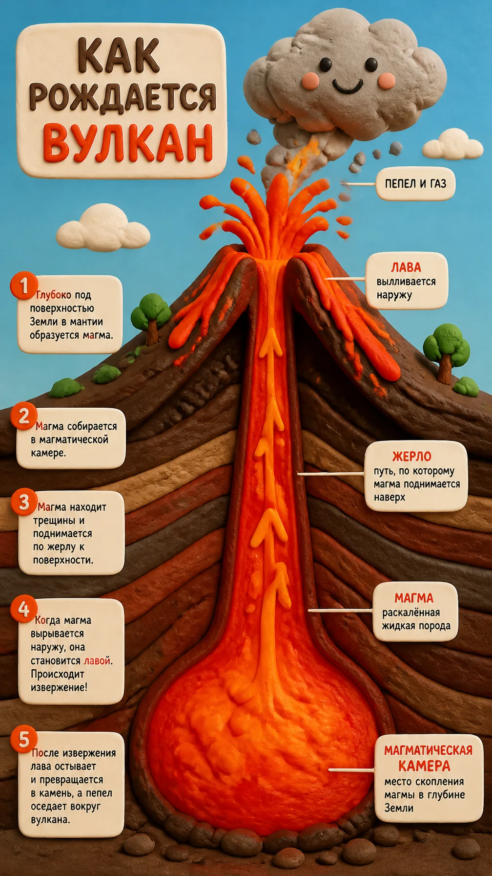 How Volcanoes Are Born