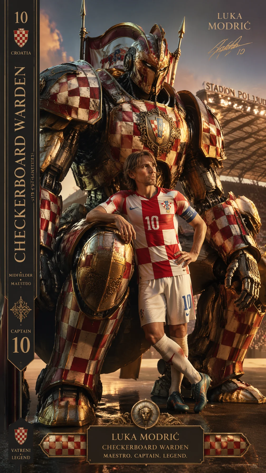Modrić Mech Warden Art