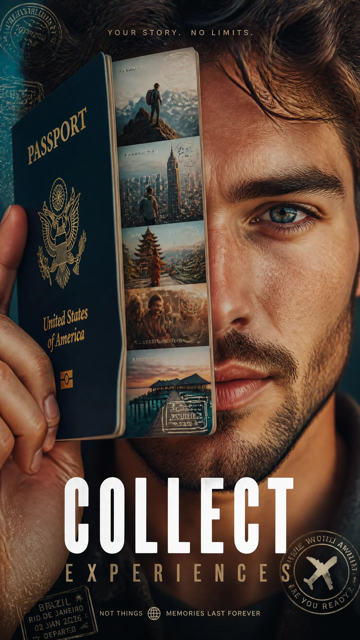 Passport Holds Life Chapters