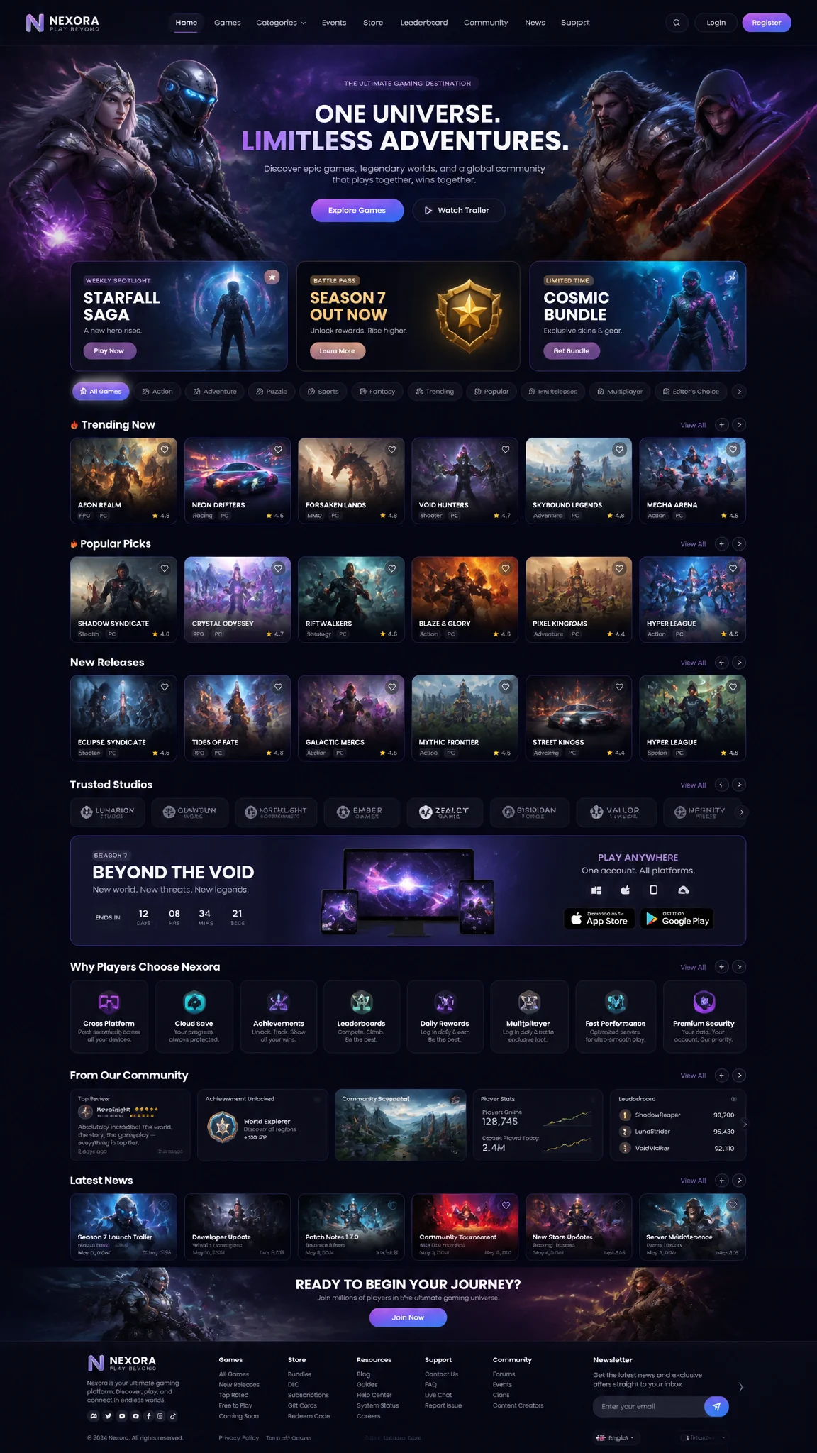 AAA Gaming Platform Design System