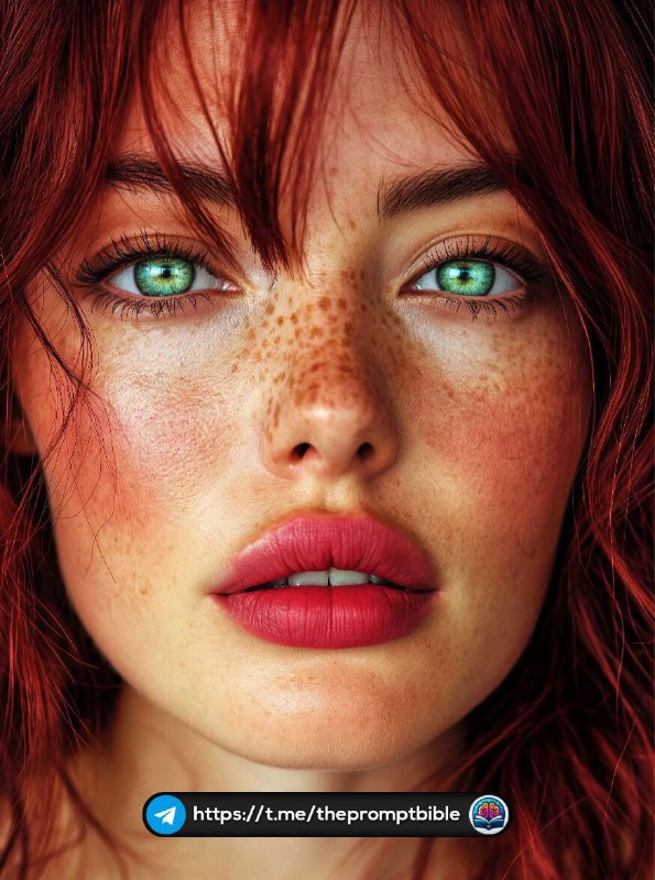 Burgundy Haired Model Cover Photo Soft-Focus Realism
