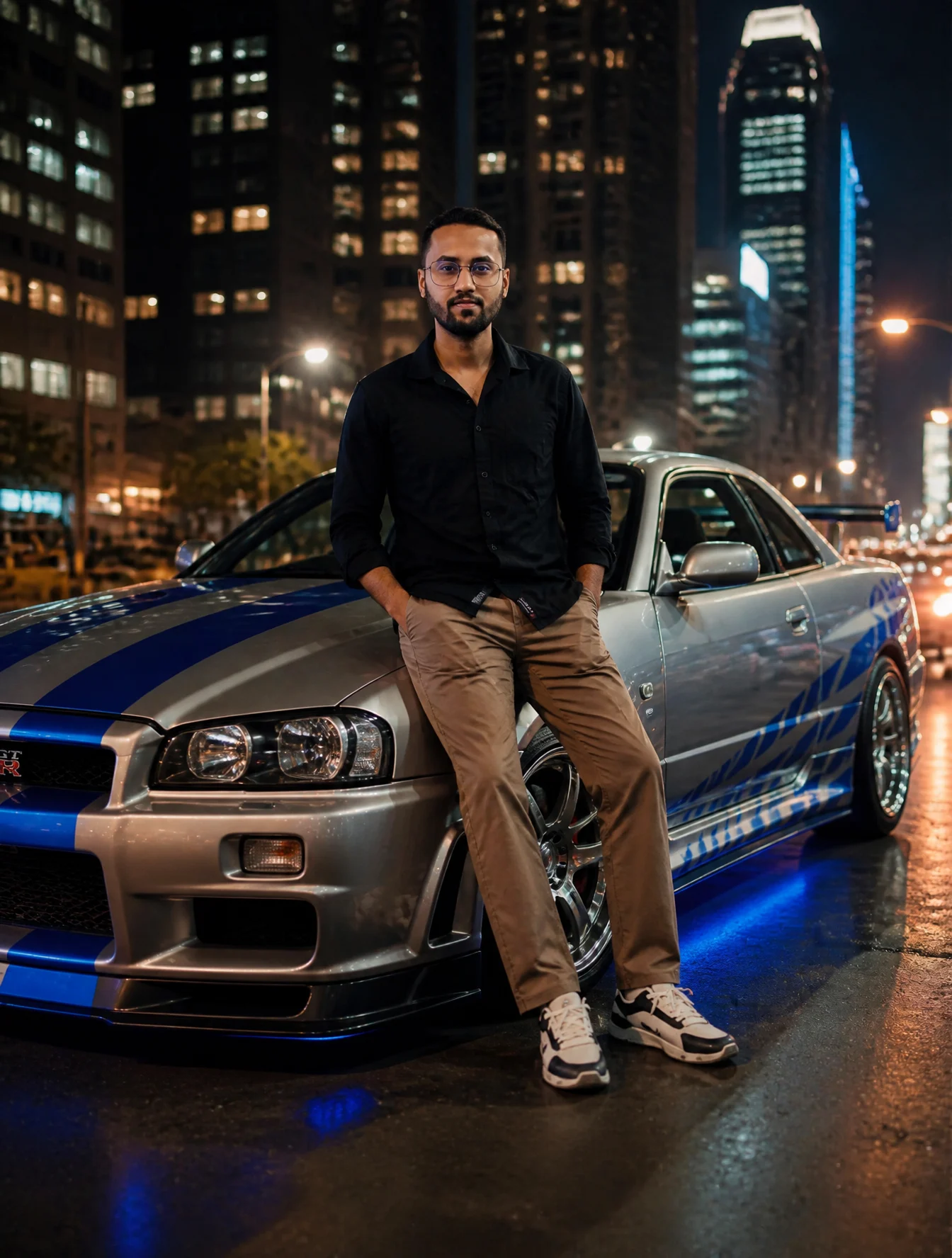 2000s Street Racing GTR R34