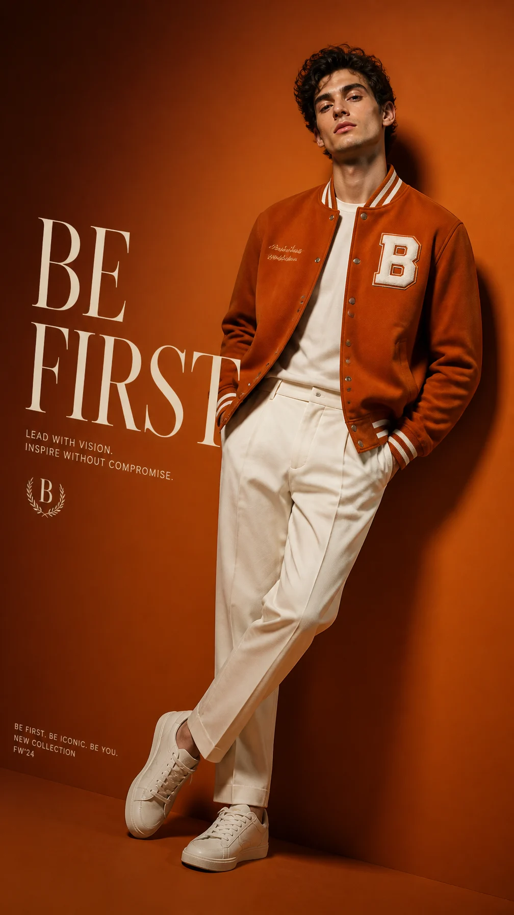 Burnt Orange Luxury Editorial