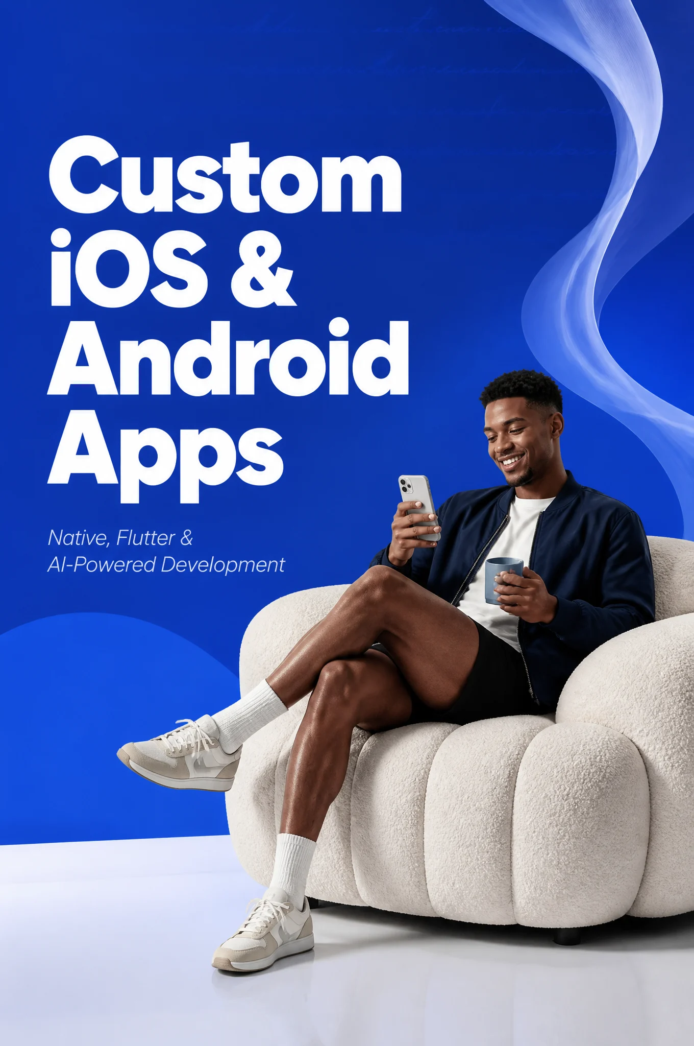 Premium Custom App Development Ad