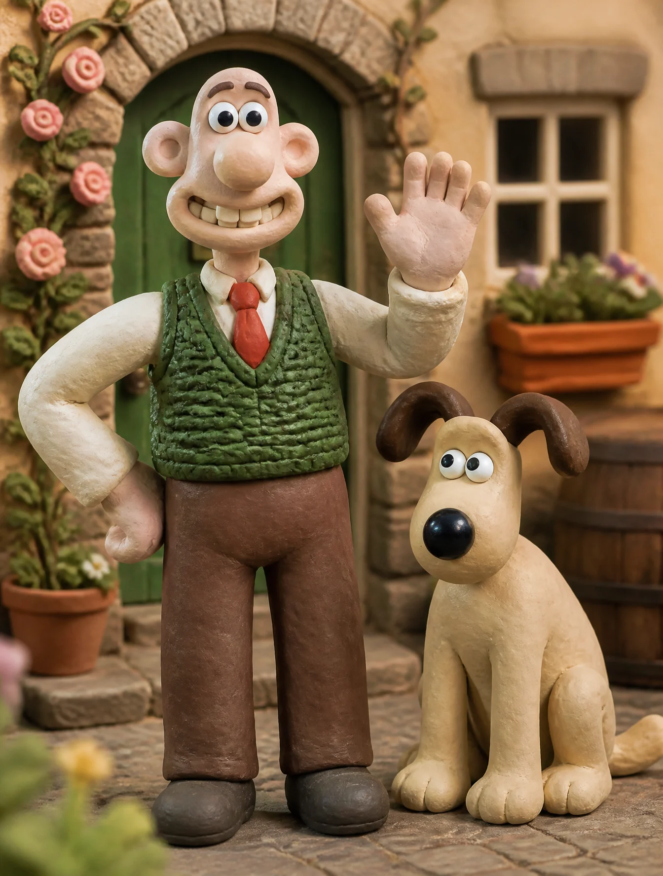 Ultra Detailed Claymation Scene