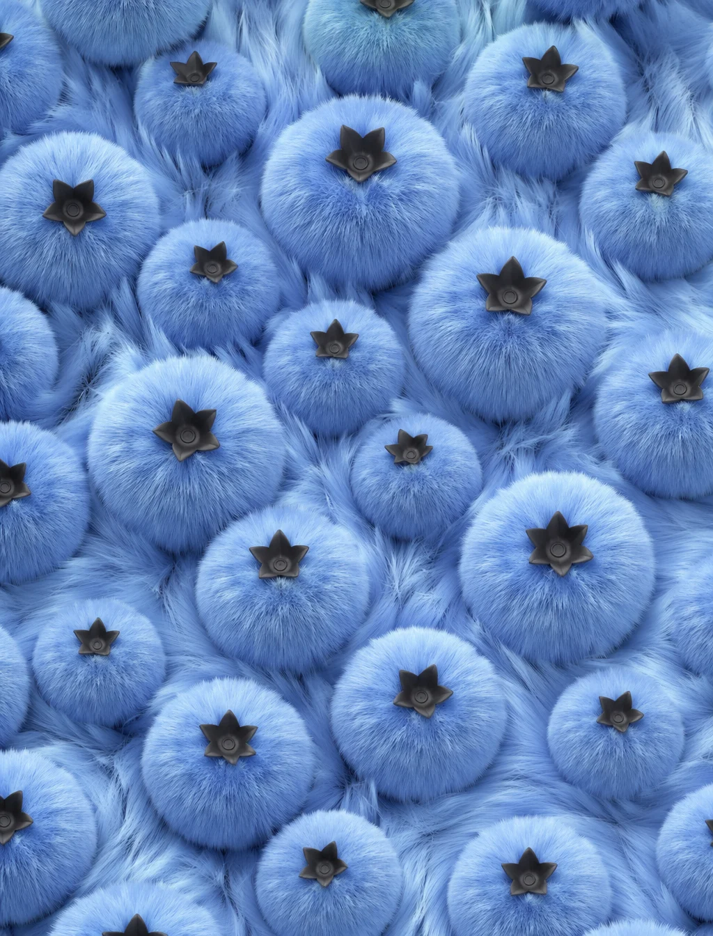 Fluffy Blueberry Macro Dream