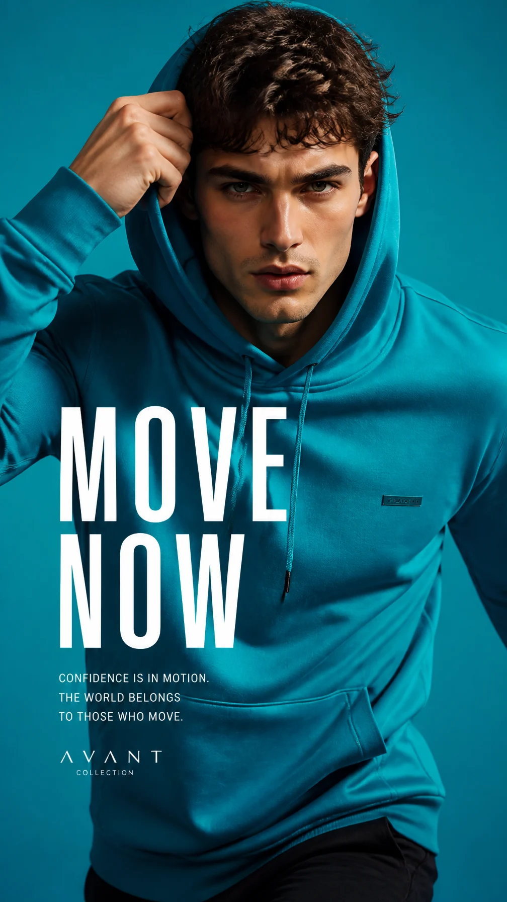 Electric Teal Luxury Drop
