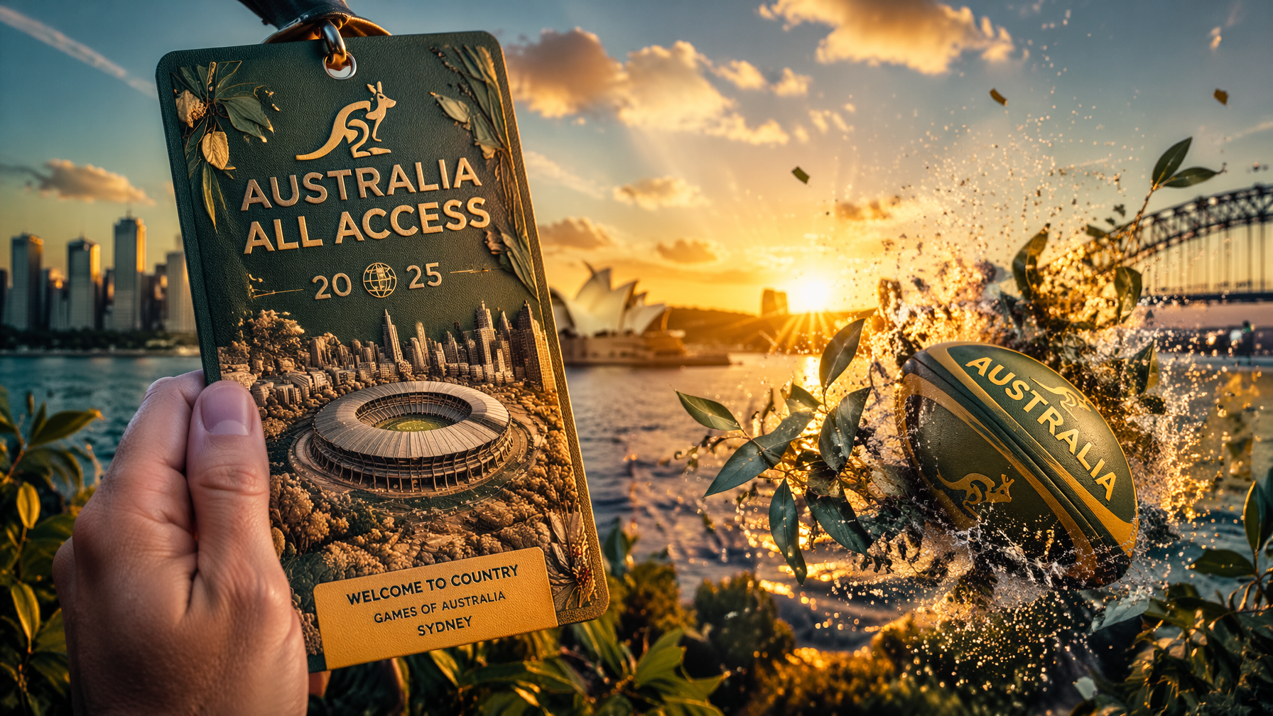 Aussie Green Gold Pass