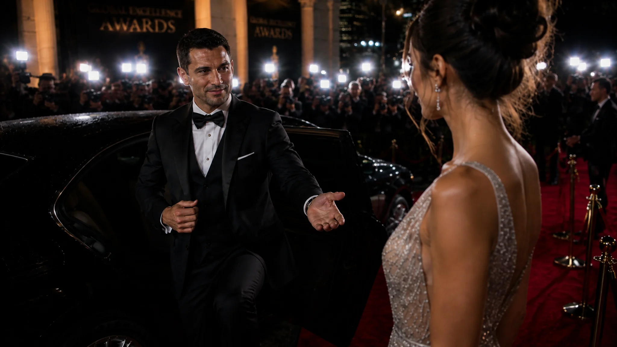 Luxury Red Carpet Cinematic Moment
