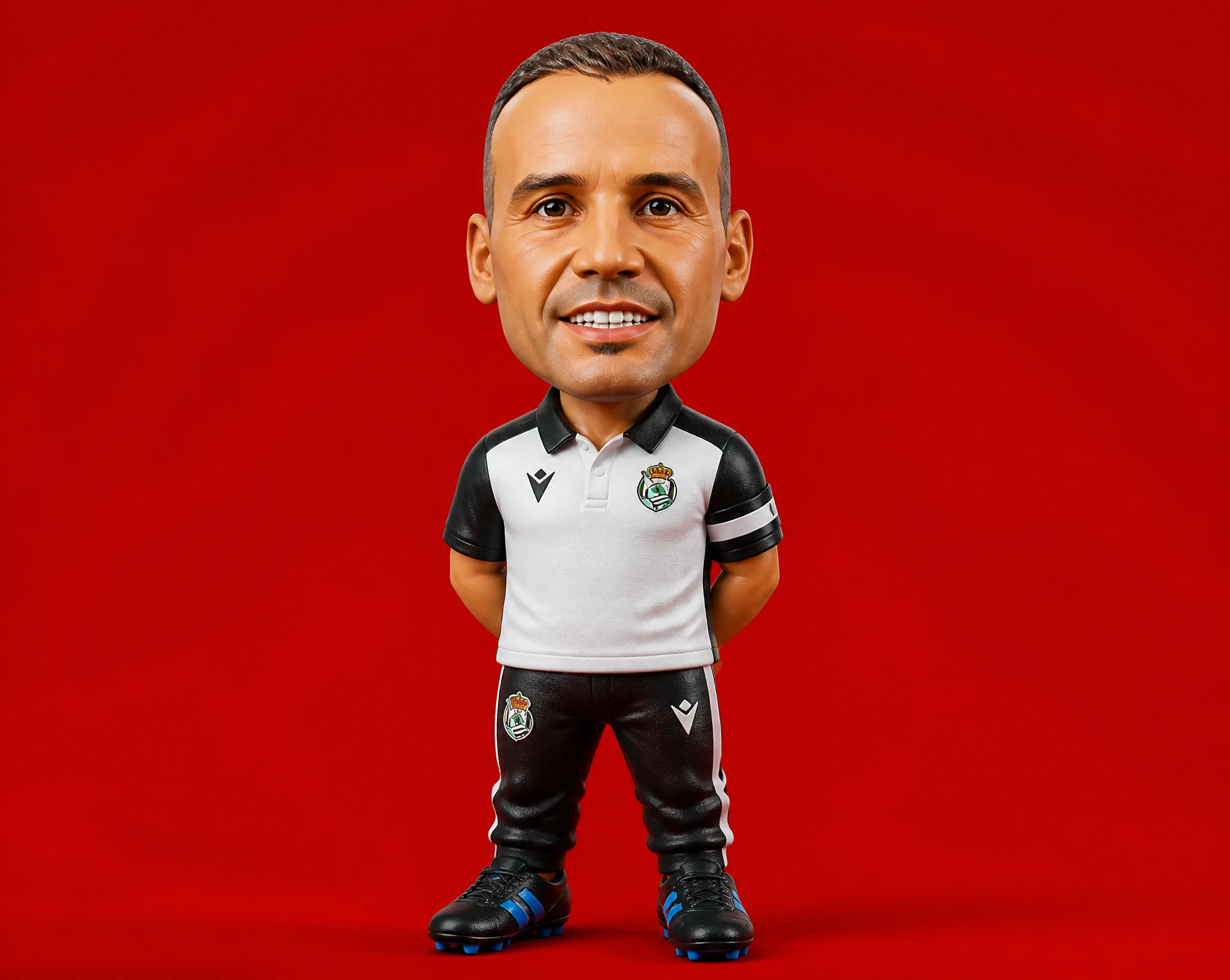 Chibi 3D Soccer Star Figurine