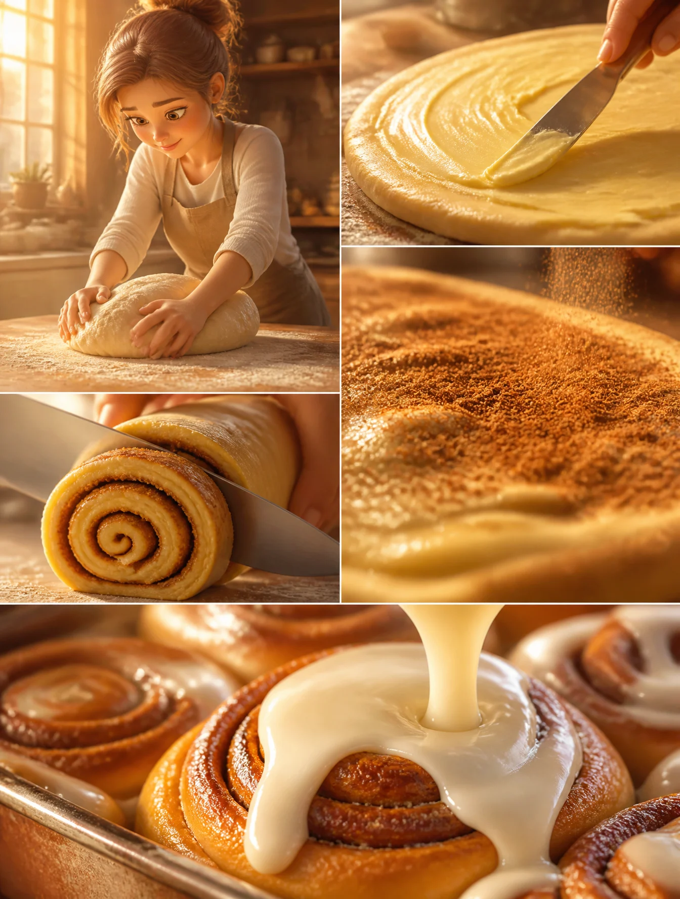 Cozy Cinnamon Roll Magic
