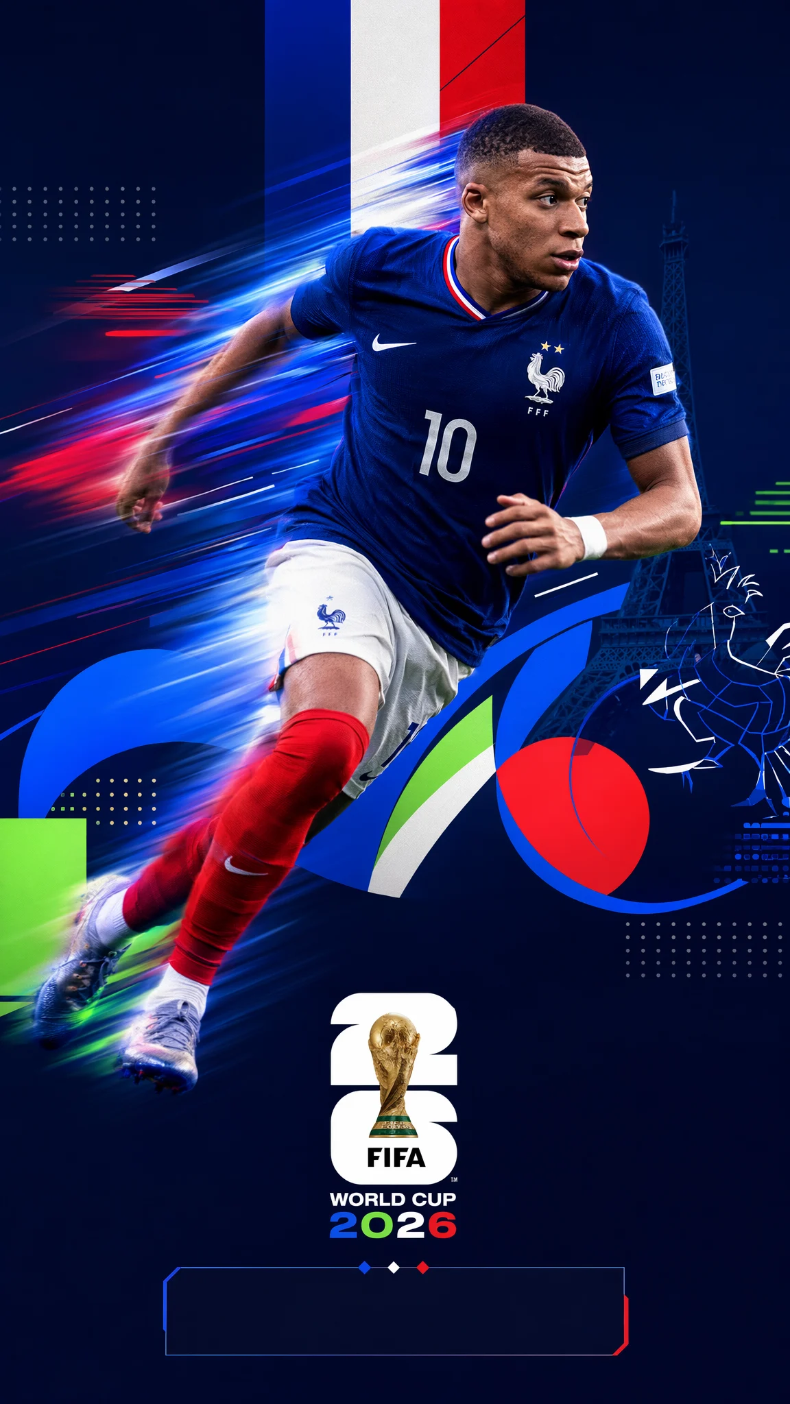 France FIFA 2026 Dynamic Poster