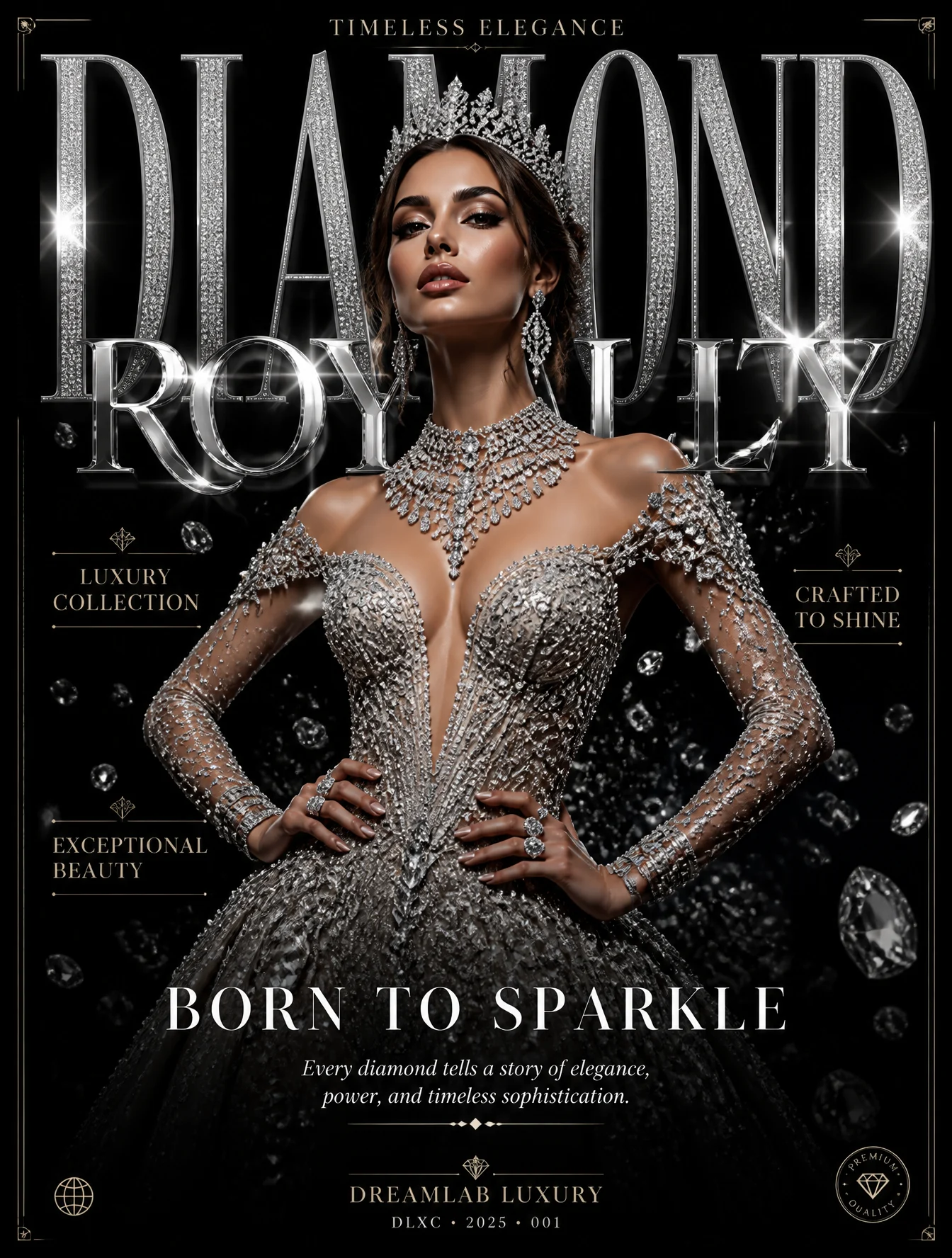 Diamond Royalty Luxury Editorial