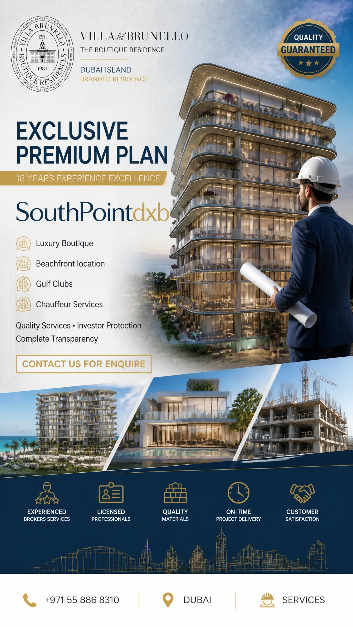 Dubai Luxury Boutique Residence Ad