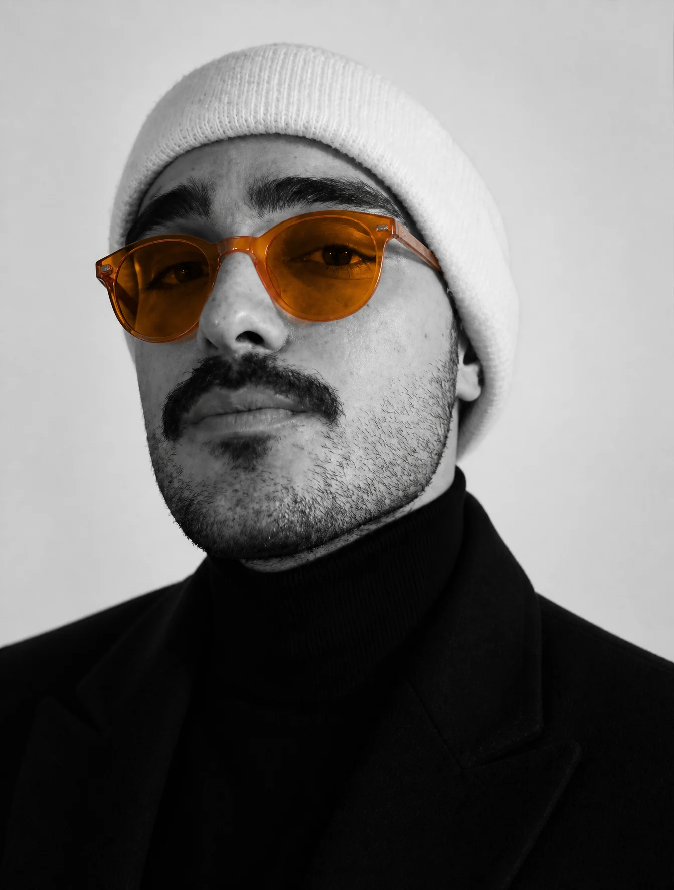 Amber Glasses Portrait