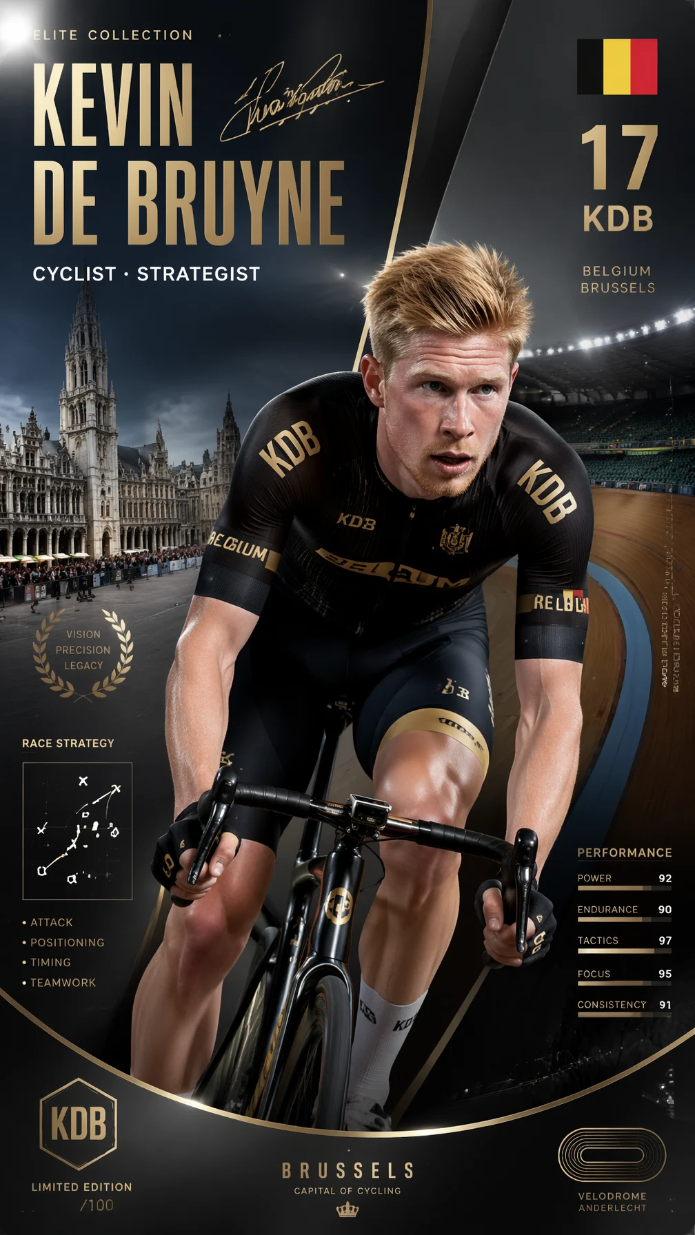 De Bruyne Cycling Tactics Card