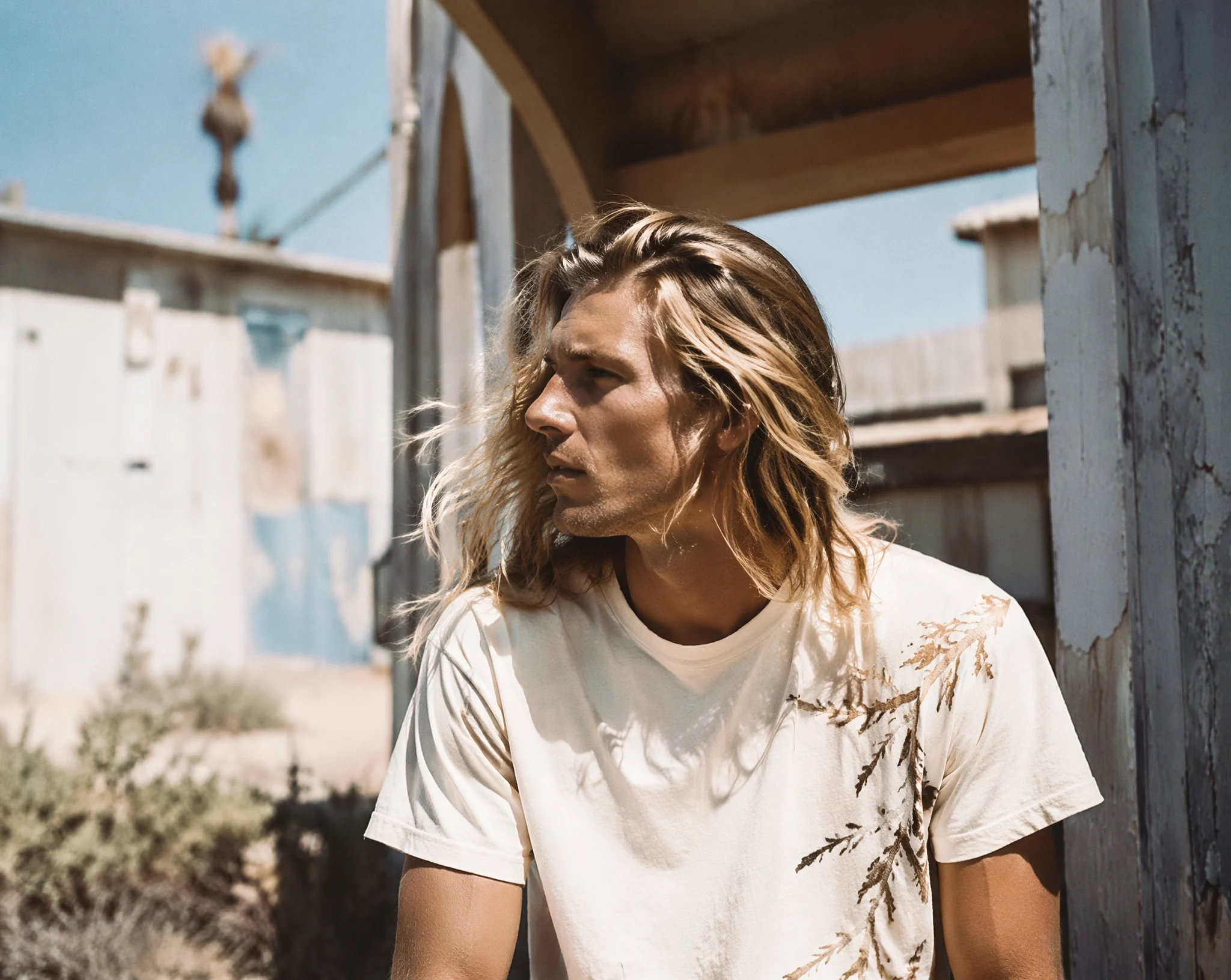 Candid California Fashion Editorial Portrait