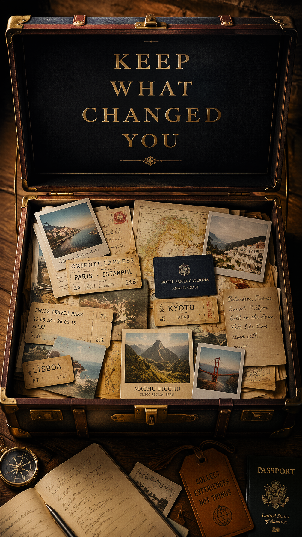 Luxury Travel Keepsake Poster