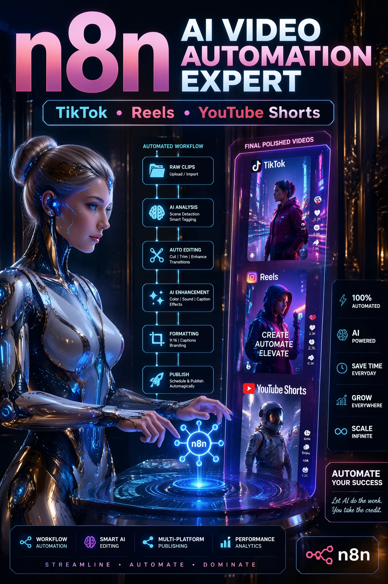 AI Video Automation Expert Ad