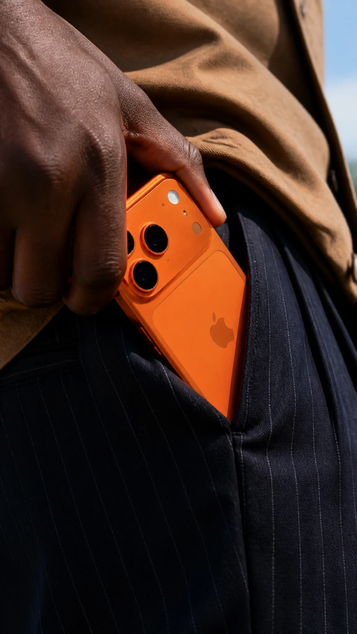Orange iPhone Pocket Moment