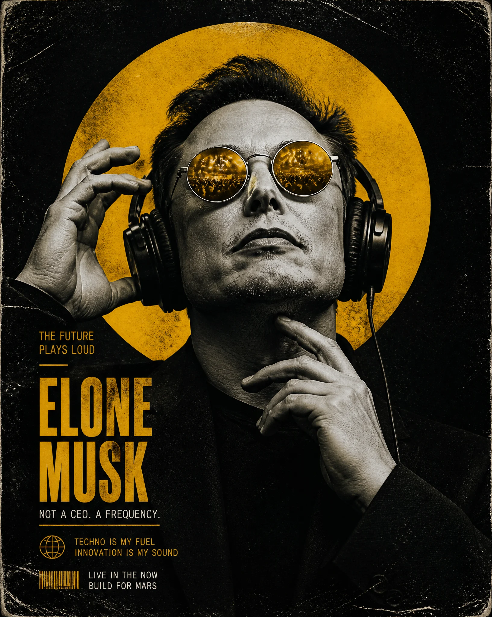 Dark Club Poster Design
