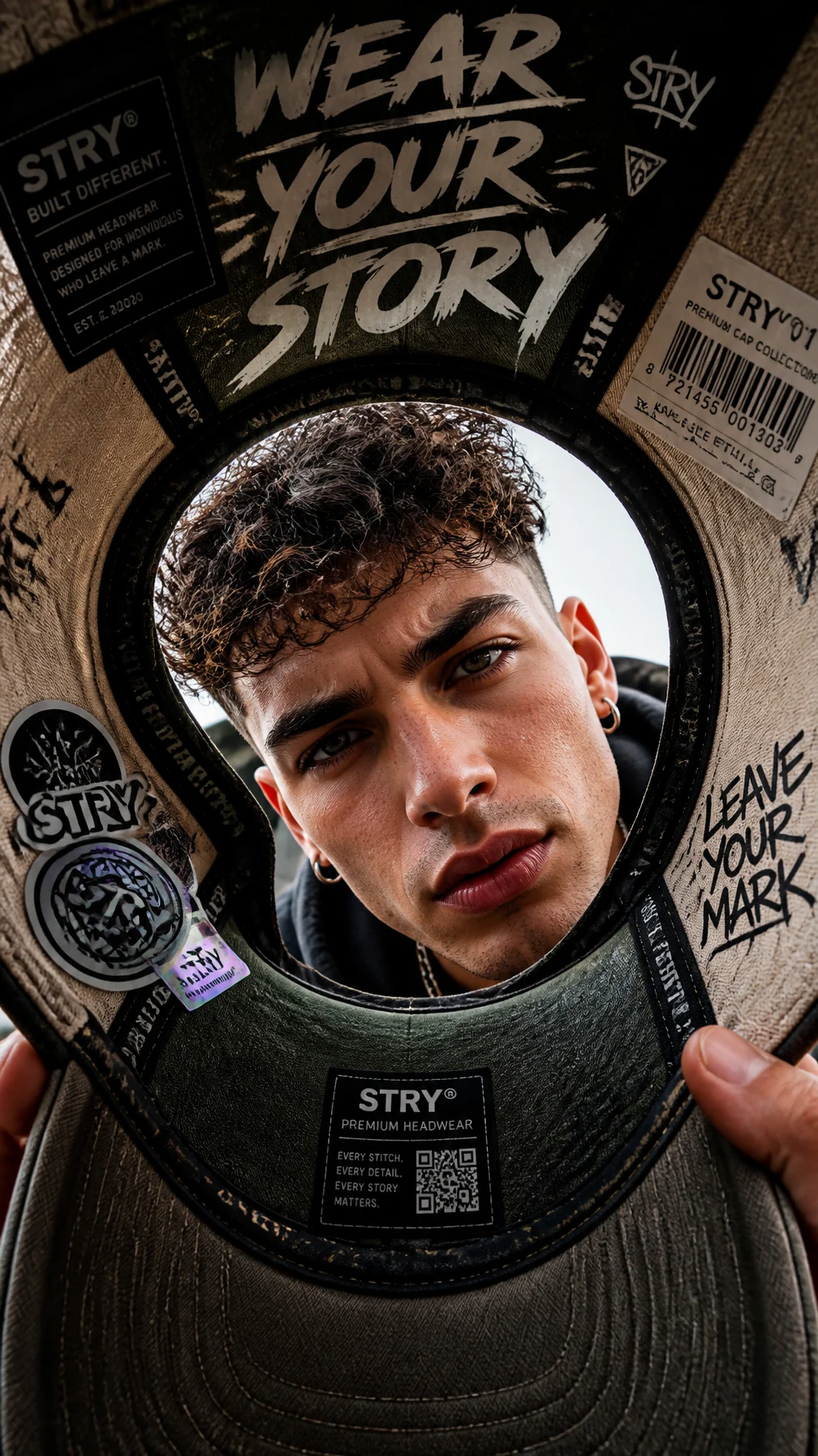 Premium Streetwear Cap Ad