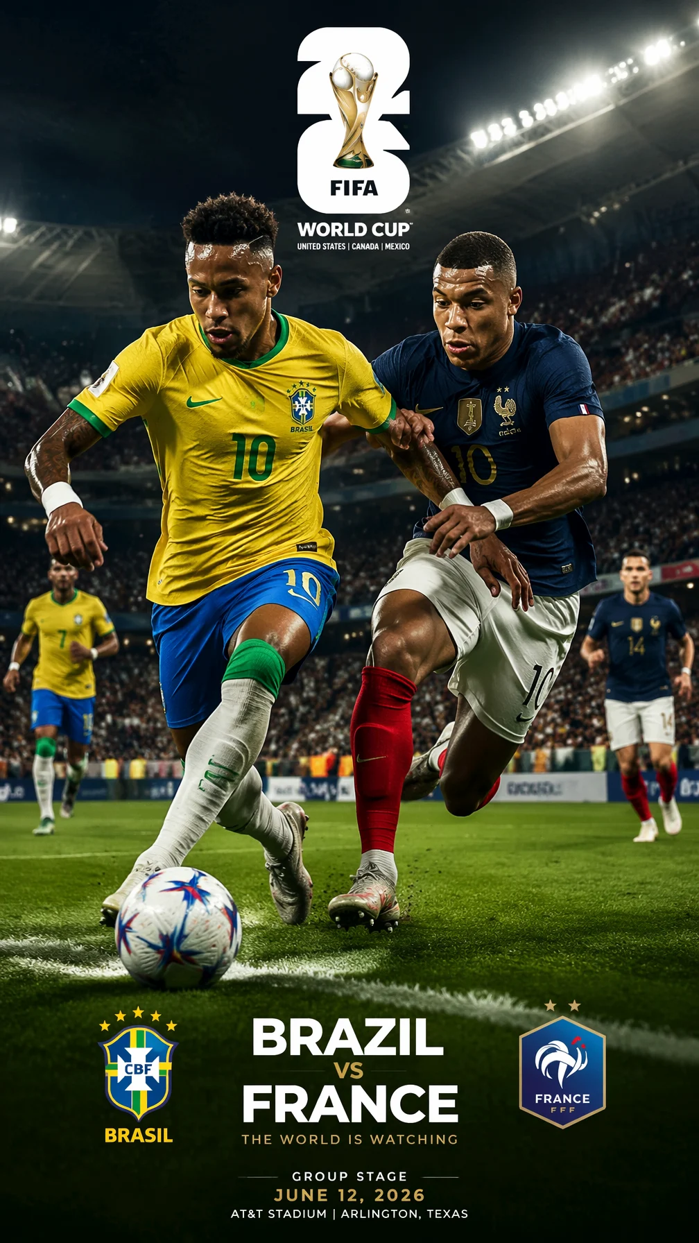 FIFA Hyper-Realistic World Cup Poster