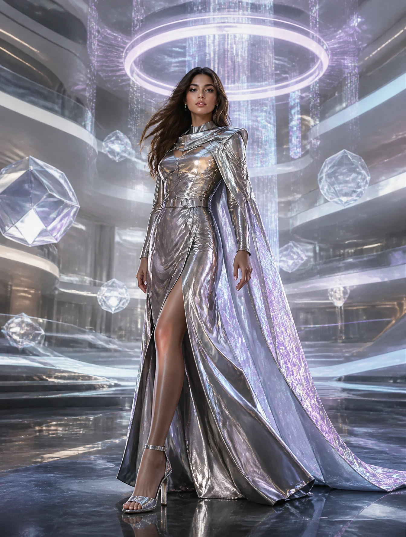 Futuristic Luxury Fashion Editorial