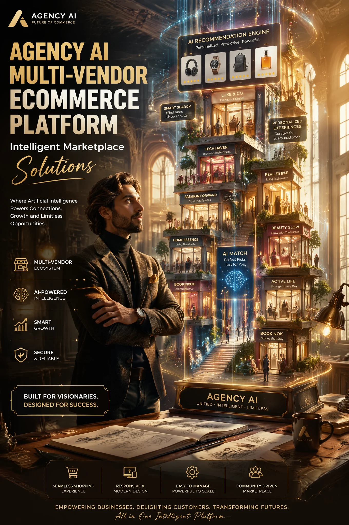 AI Ecommerce Marketplace Masterpiece