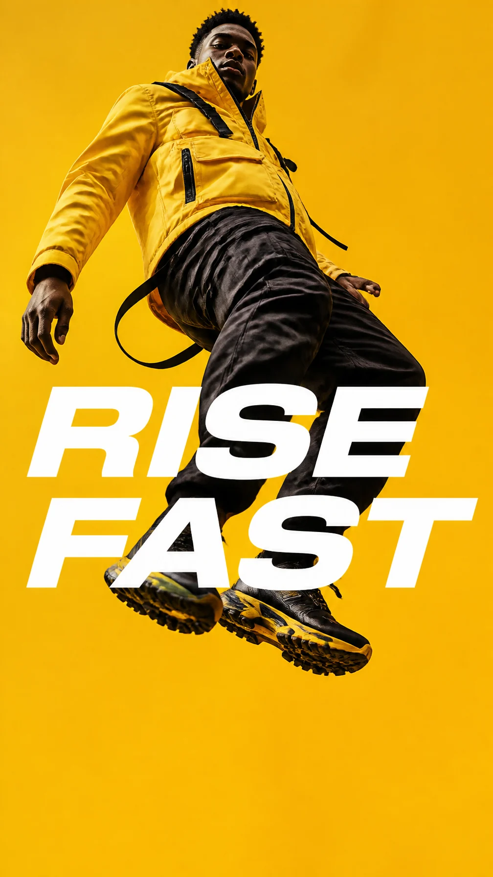 Yellow Jacket Leap Fashion Ad