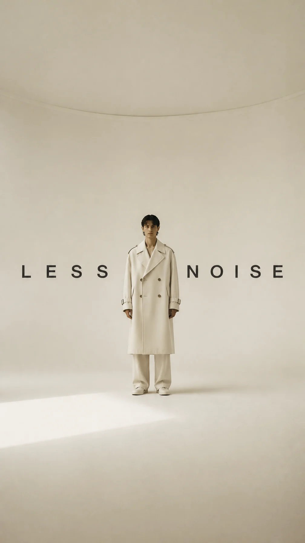 Silent Luxury Trench Editorial