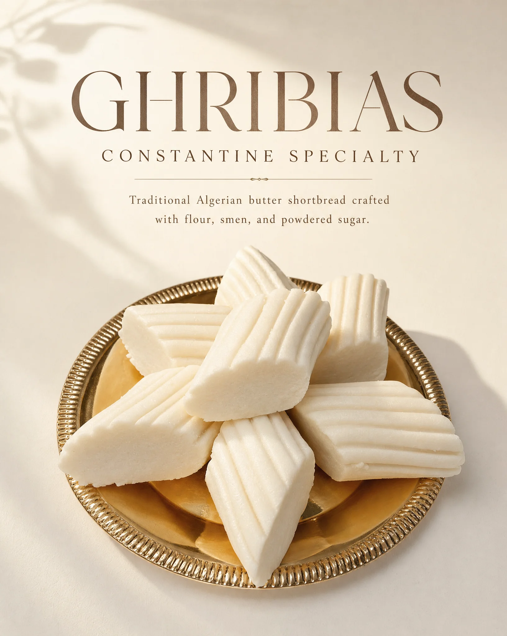 Premium Algerian Ghribia Editorial Ad