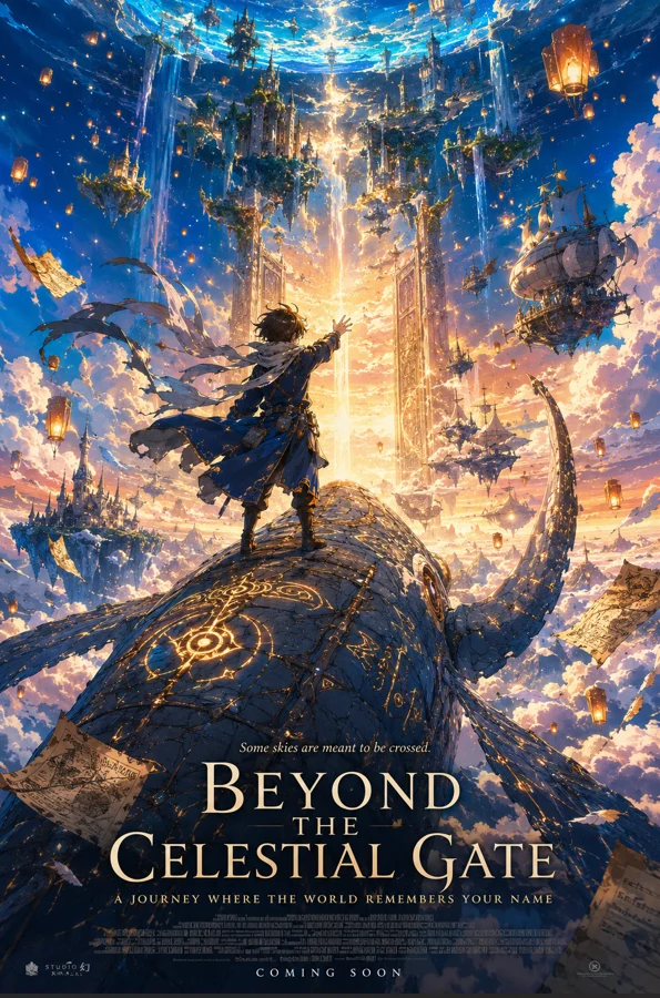 Breathtaking Anime Fantasy Poster Art