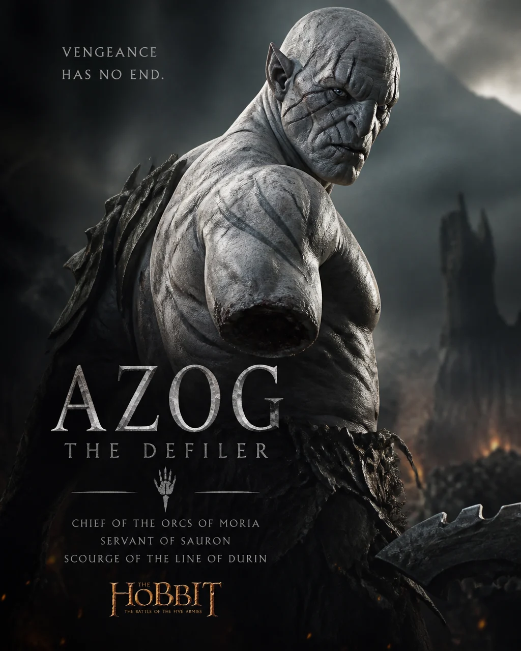 Azog The Defiler Character Poster