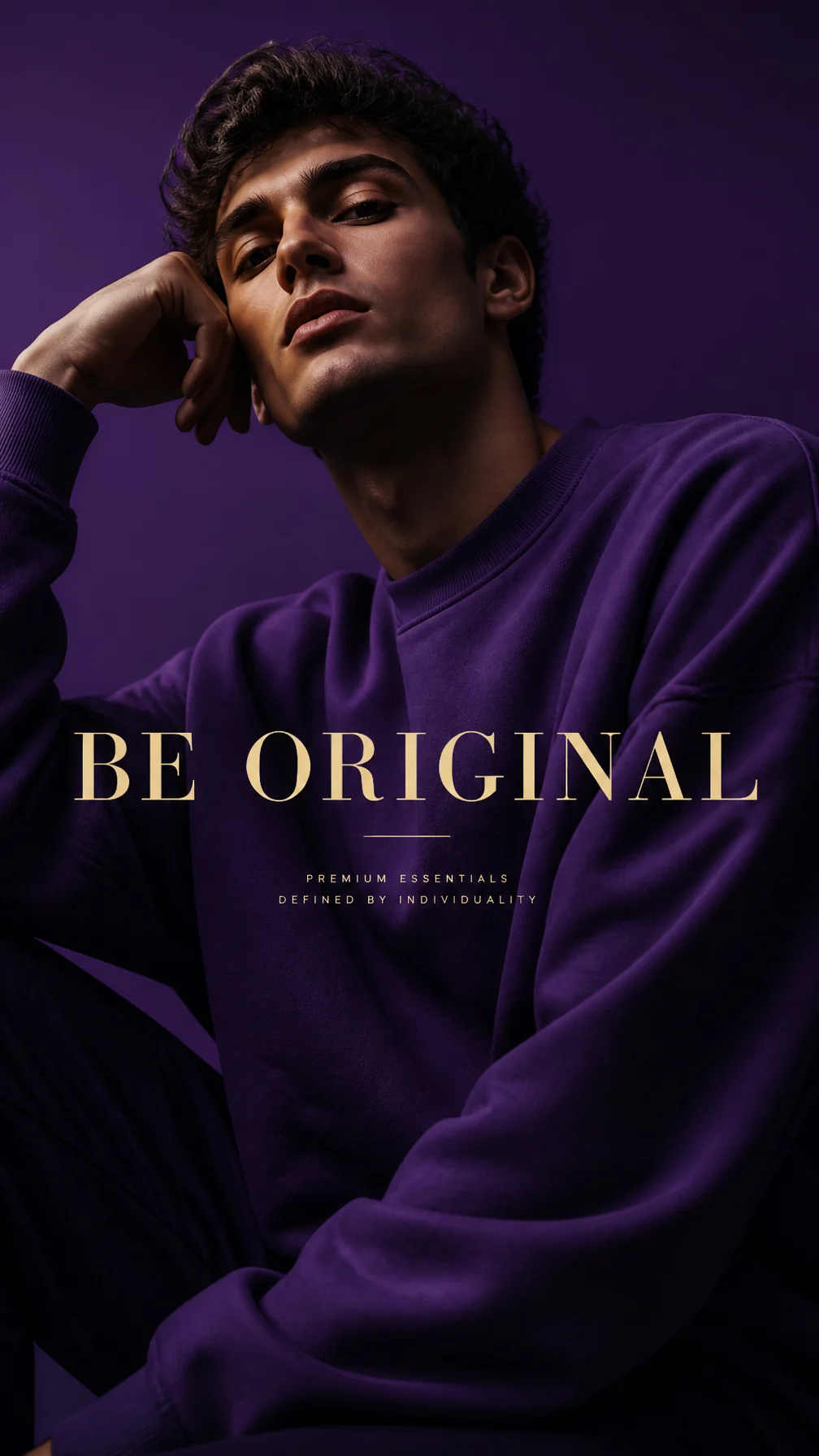 Royal Purple Menswear Editorial