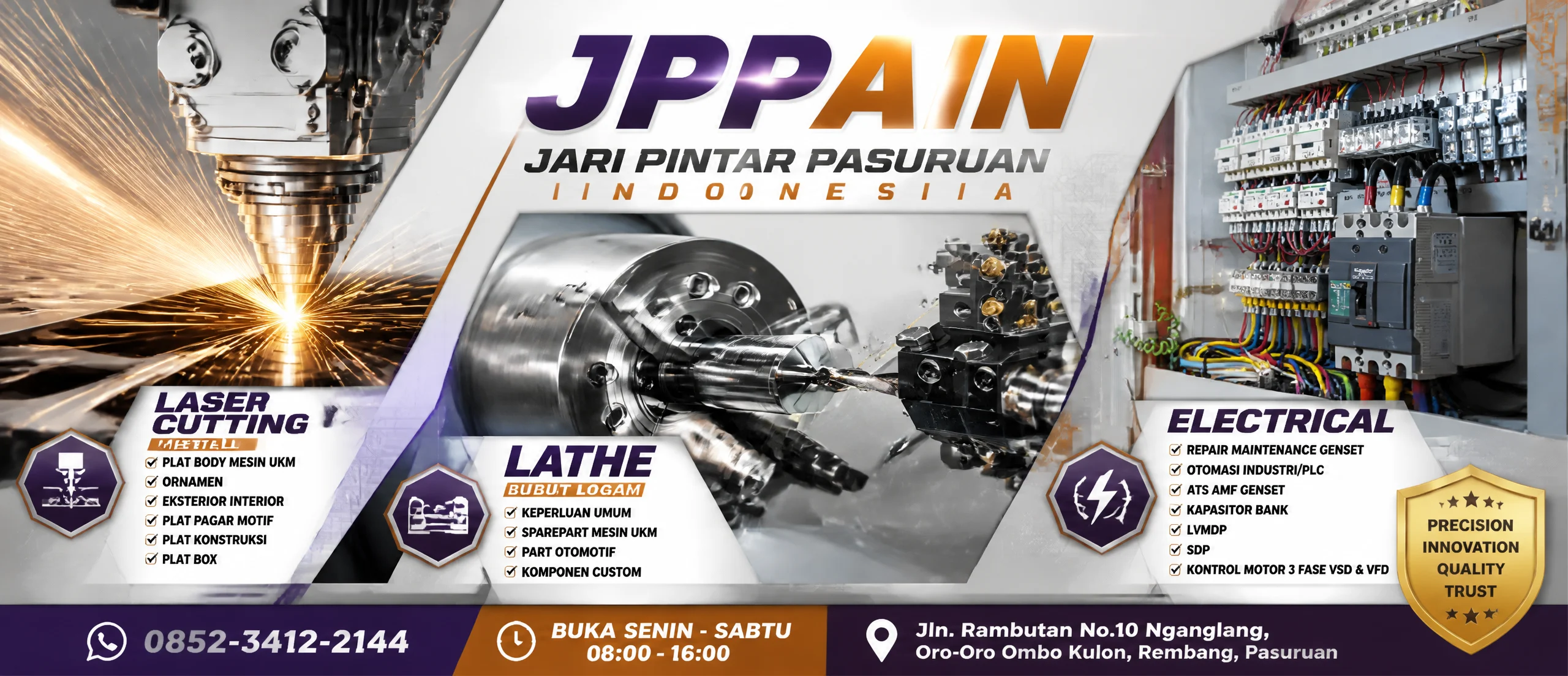 Laser Cutting Workshop Poster Design